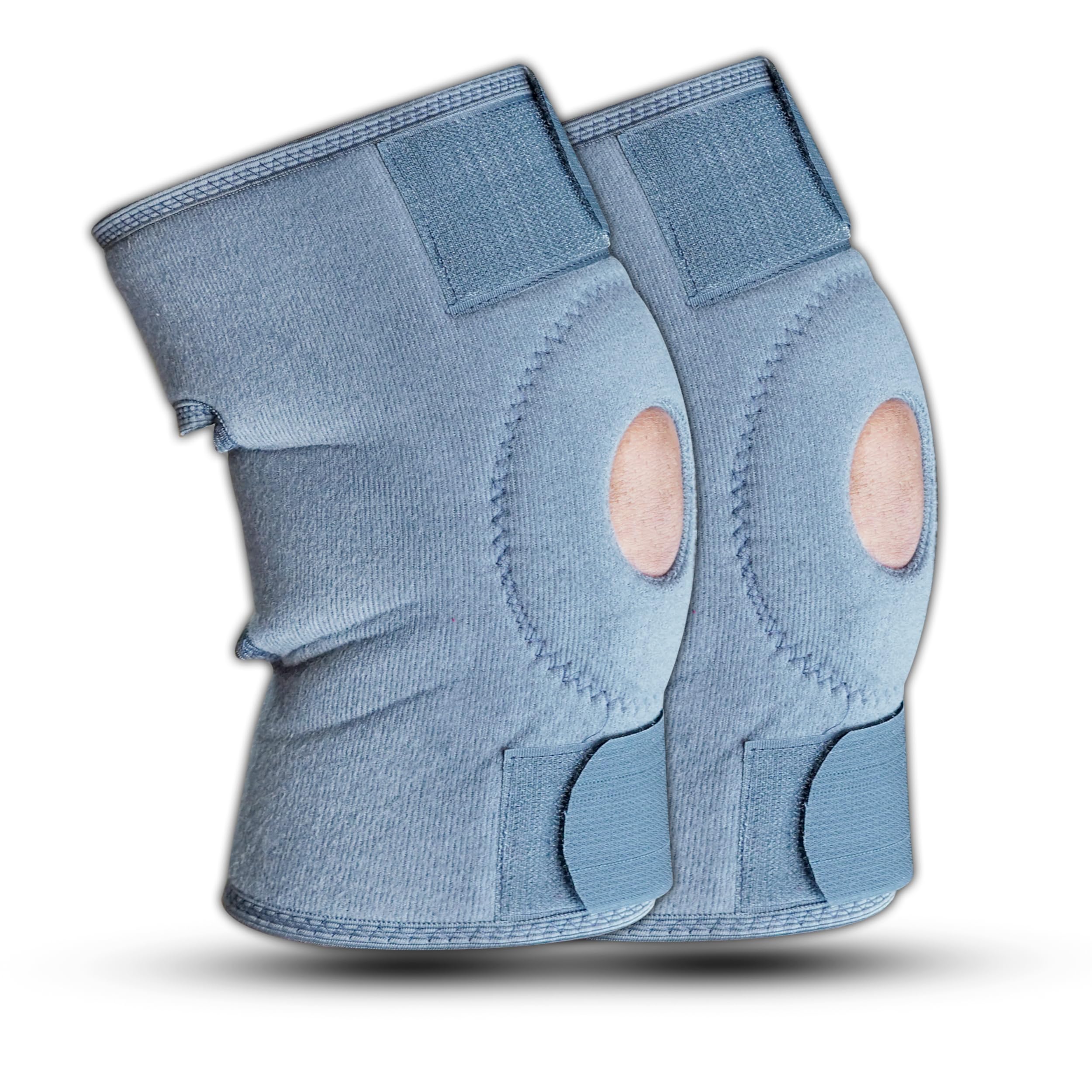 Fitput Knee Caps For Women, Grey (1 Pair) Adjustable Neoprene Knee Brace For Knee Pain Relief | Magnetic Knee Guard |knee Belt|knee Support For Men Open Patellla|knee Cap For Men|knee Support (Freesize) (B0DBJ7DK21) Amazon Price History, Amazon Price Tracker