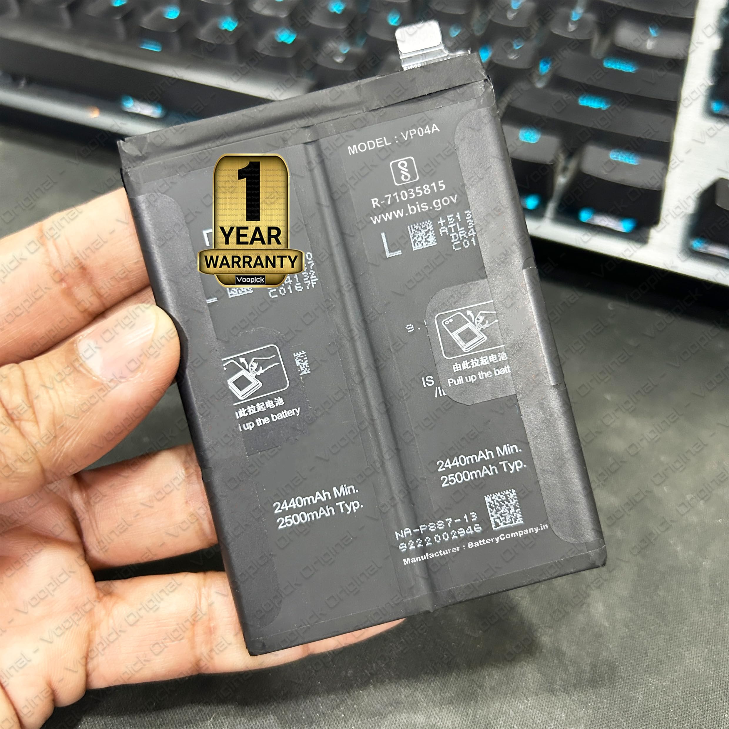 Original BLP887 Battery for Realme GT Neo 3T (RMX3372, RMX3371) - with 1 Year Warranty* [Capacity: 5000mAh]-image-39