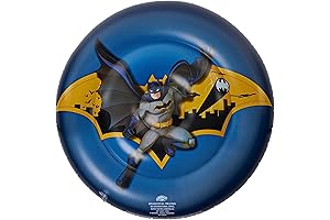 Swimways DC Batman Reversible Boat Pool Float for Kids Aged 5 & Up