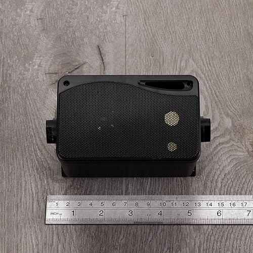 Vista 8 de Pyramid Sistema de altavoces de 3 vías para interiores y exteriores - Par de altavoces de montaje en pared en mini caja de 3.5 pulgadas y 200 W