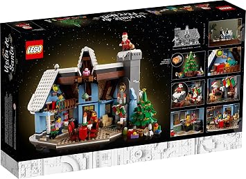 Lego Set of 2: 10293 Visit of Santa Claus & 10275 Elf Clubhouse