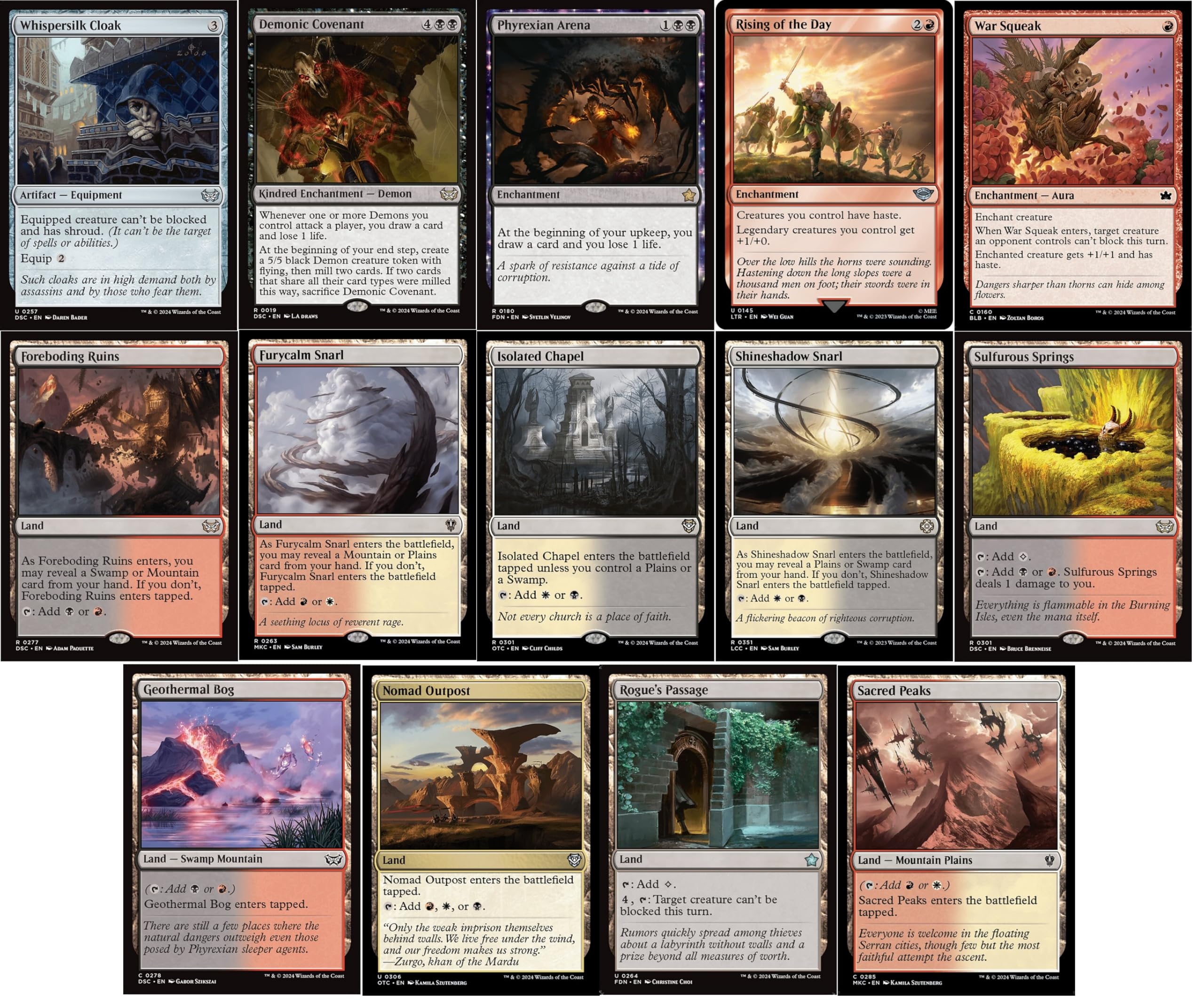 Amazon.com: Elite Commander Deck - Angel Demon Dragon - Kaalia of The Vast  - Mardu Black Red White - EDH cEDH - 100 Card - Custom MTG Deck