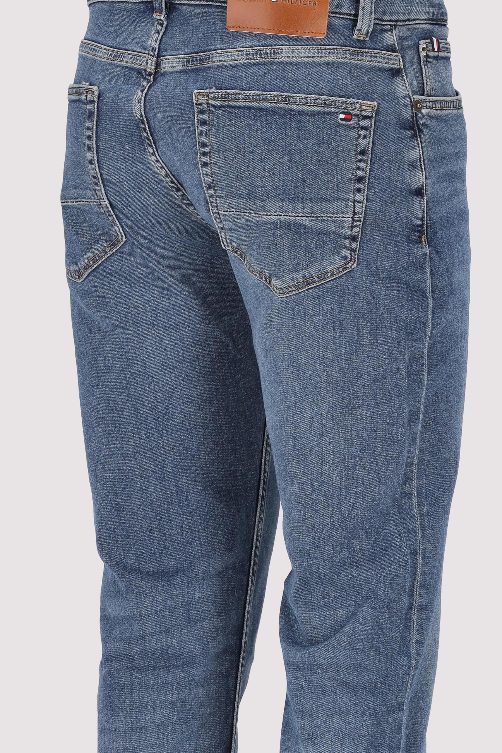Tommy Hilfiger Core Bleecker Mw0mw39041 Corte Entallado, Denim (Mid Blue), 34W/34L para Hombre