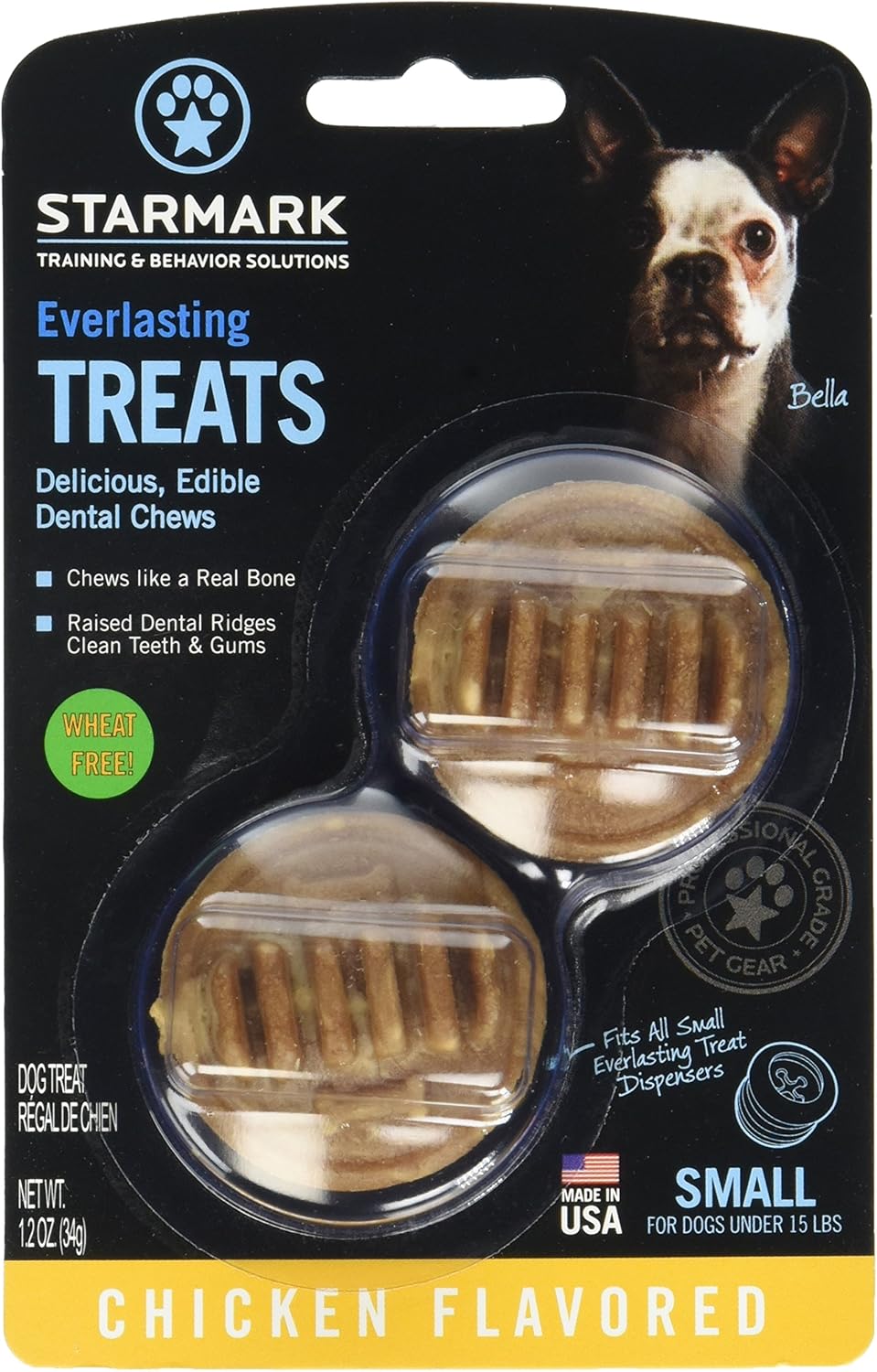 (6 Pack) Starmark Everlasting Treat, Chicken Flavor, Small