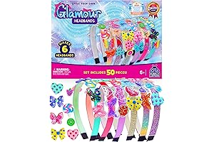 DIY Headband Hair Accessories for Girls - PERFECT GIFT for Girls Ages 4-9