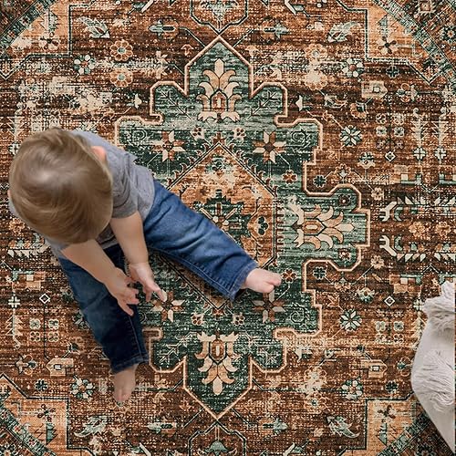 Miniatura 6 de Moynesa Alfombra de pasillo lavable ultrafina  Camino de cocina de 2 x 7 pies, resistente a las manchas, antideslizante y no desprende pelusa,