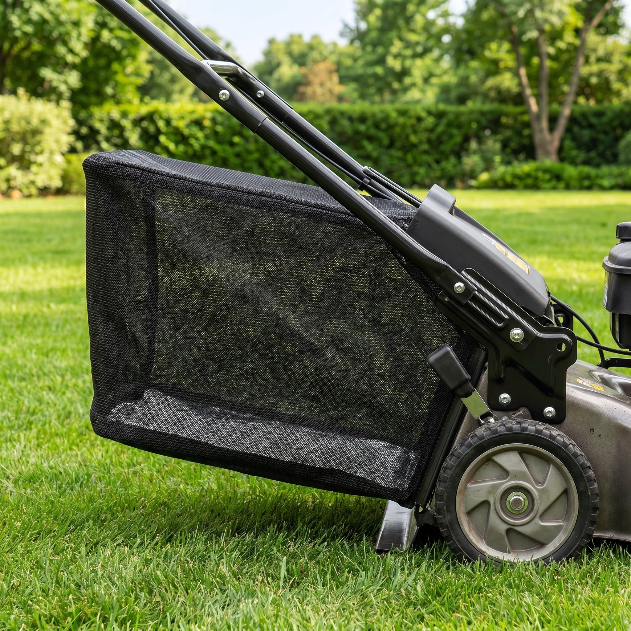 Kisangel Sacco raccoglierba per Tosaerba Compatibile con Honda HRJ216/HRJ196/HRU216, Sacco di Raccolta detriti da Prato, Accessorio di Facile Installazione per la Manutenzione del Giardino.