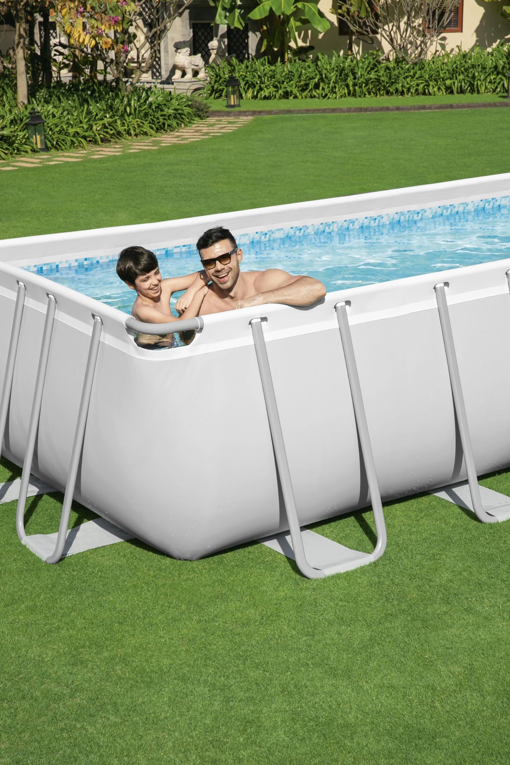 Bestway 56475-2 Piscina Fuori Terra Power Steel da 732x366x132 cm