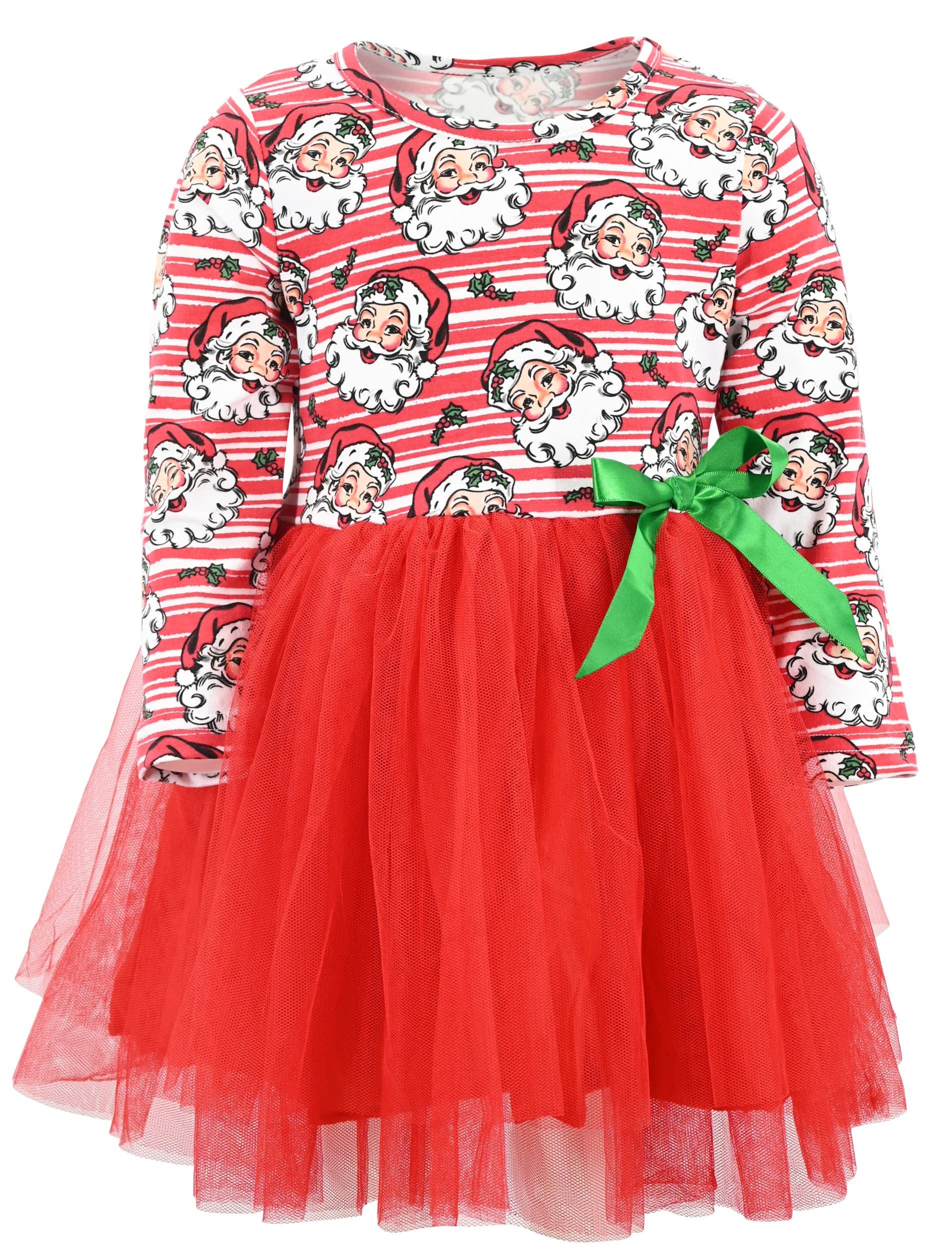 Girls Long Sleeve Tulle Tutu Dresses for Kid and Toddler