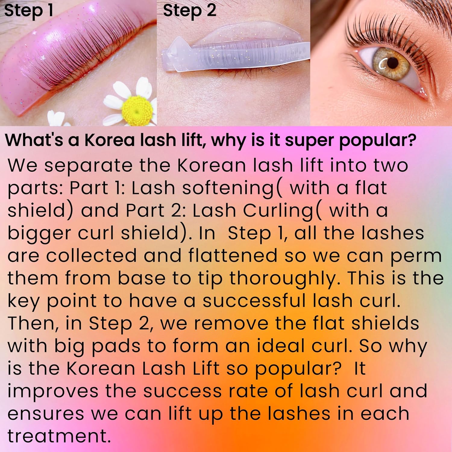 Korean Lash Lift Kit Korea Eyelash Lifting Starter Set Flat Shields Perming Lash Evenly Improve Success Of Lash Perm Curling Eyelash Thoroughly Professional Salon 15 Sachet Rapid 9 Minute Perm