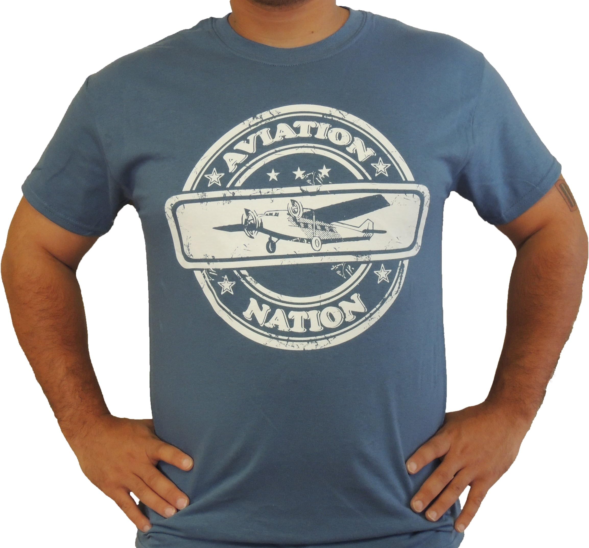 Pilot Shirt, Aviation Nation, Pilot T-Shirts, Pilot Clothing, Airplane Shirt with