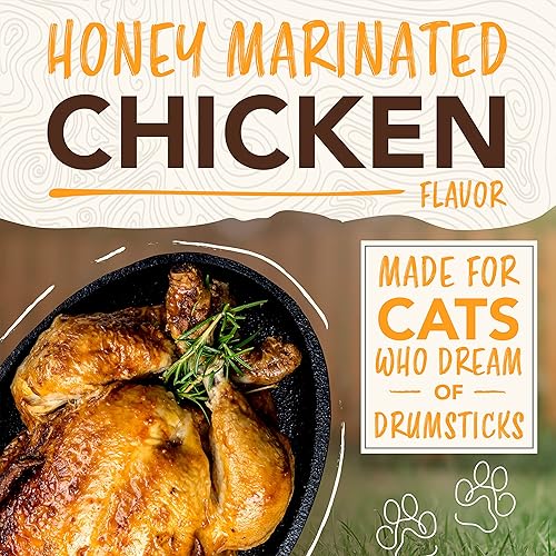 Miniatura 4 de TropiClean Enticers Gel de limpieza de dientes de gato, alternativa a pasta de dientes con sabor a pollo con miel, 2 onzas