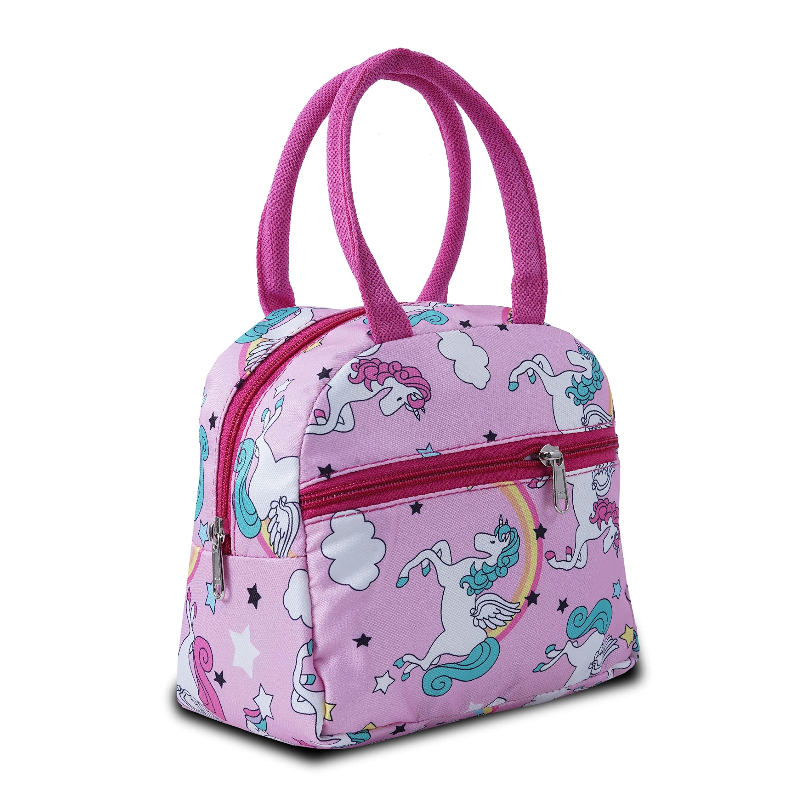 skynext Insulated Travel Lunch/Tiffin/Storage Bag for Office, College School Polyester, Regular Size (Pinkk) (B0D7TFHCG3) Amazon Price History, Amazon Price Tracker