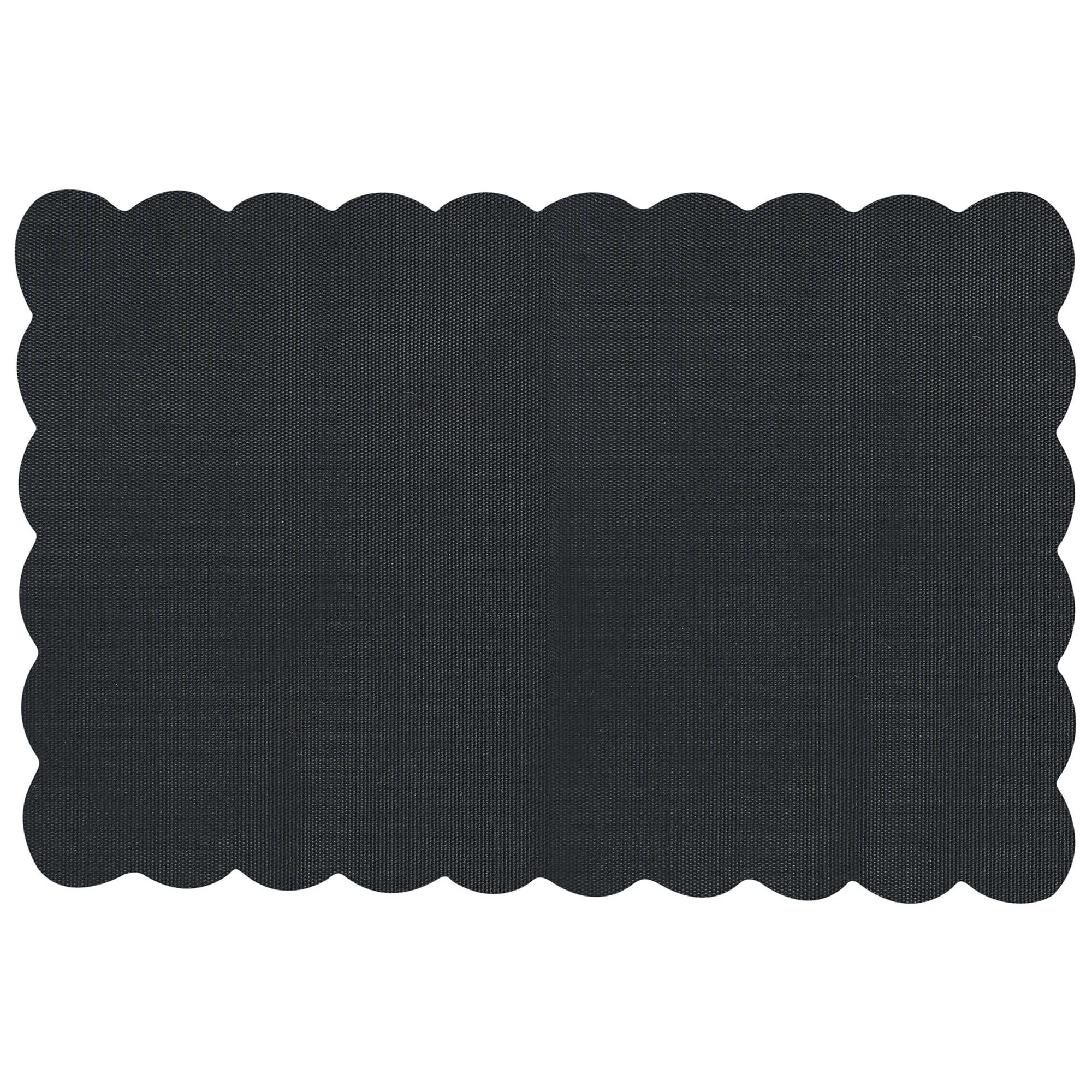 Beliani Paillasson en Fibre de Coco 60 x 90 cm Antidérapant Dessous en PVC Motif Ondulé Naturel Pinatubo
