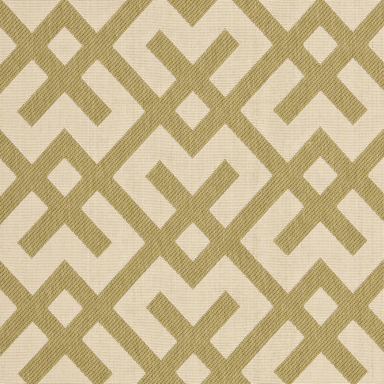 SAFAVIEH Washable Rug Outdoor Courtyard Collection - 5'3" x 7'7", Beige & Green, Non-Shedding & Easy Cleaning, Ideal for Patio, Backyard, Mudroom (CY6915-244)