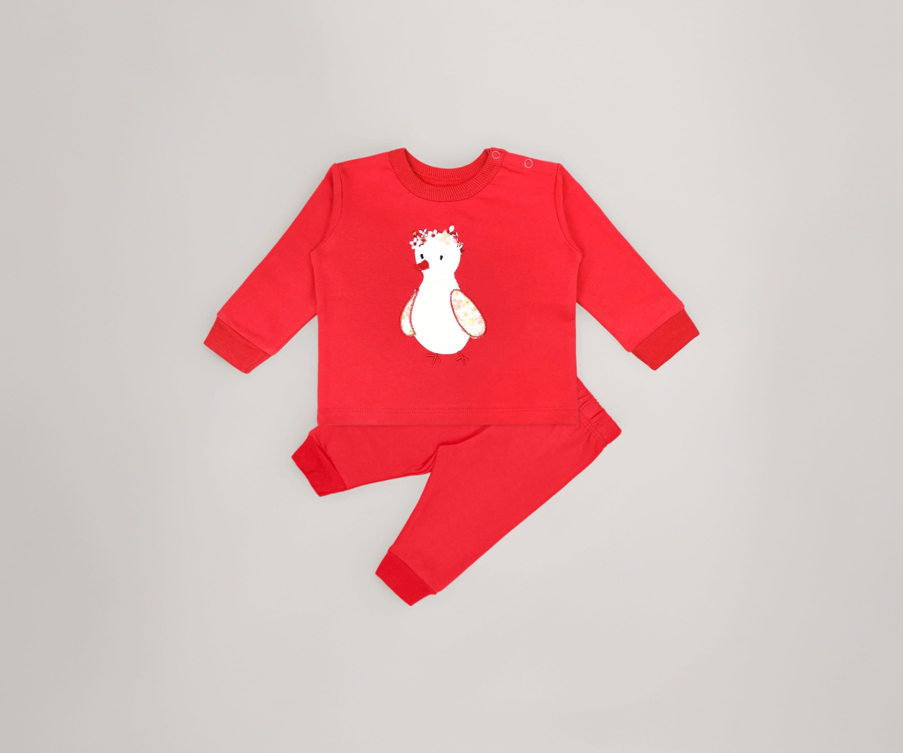 Unisex Cotton Fleece Full Sleeve Track Suit for Boys & Girls