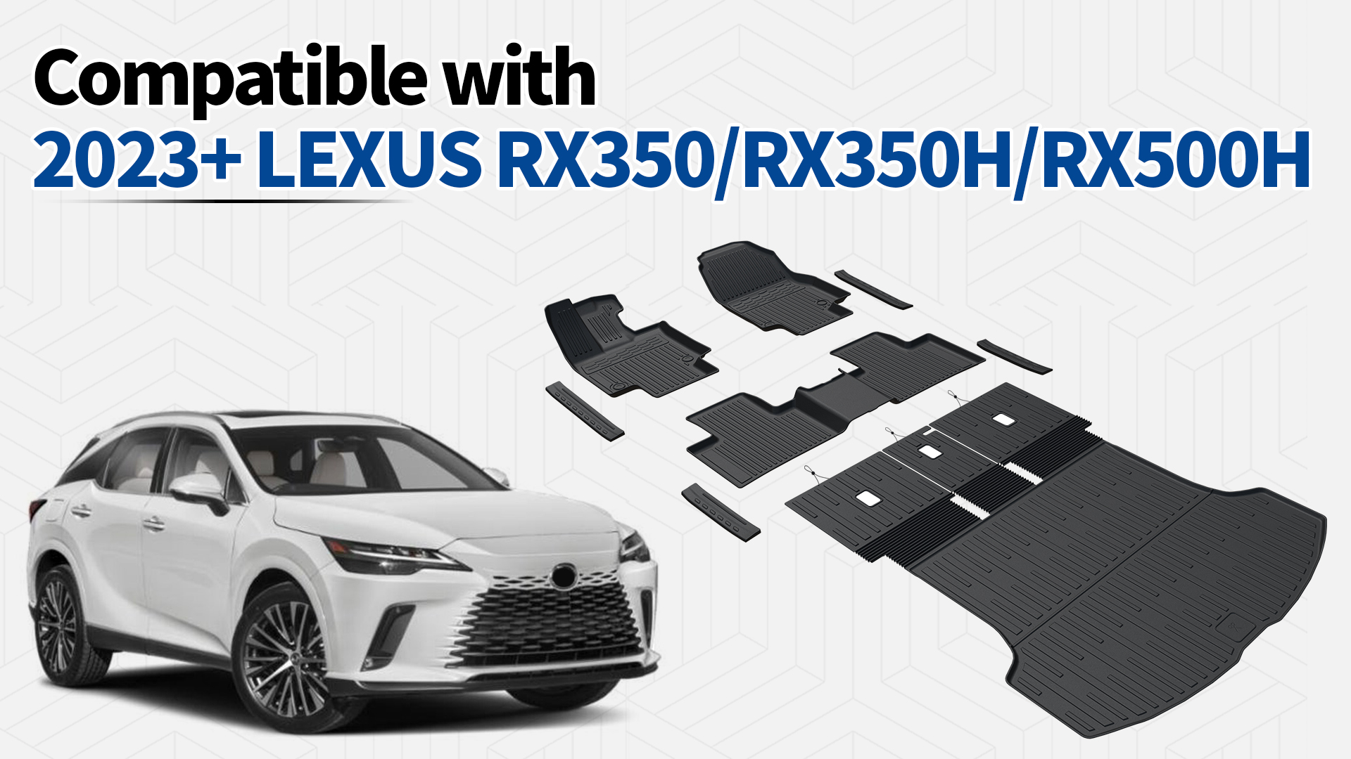 Amazon.com: JOULARISE Floor Mats Set for Lexus RX350/RX350h/RX500h
