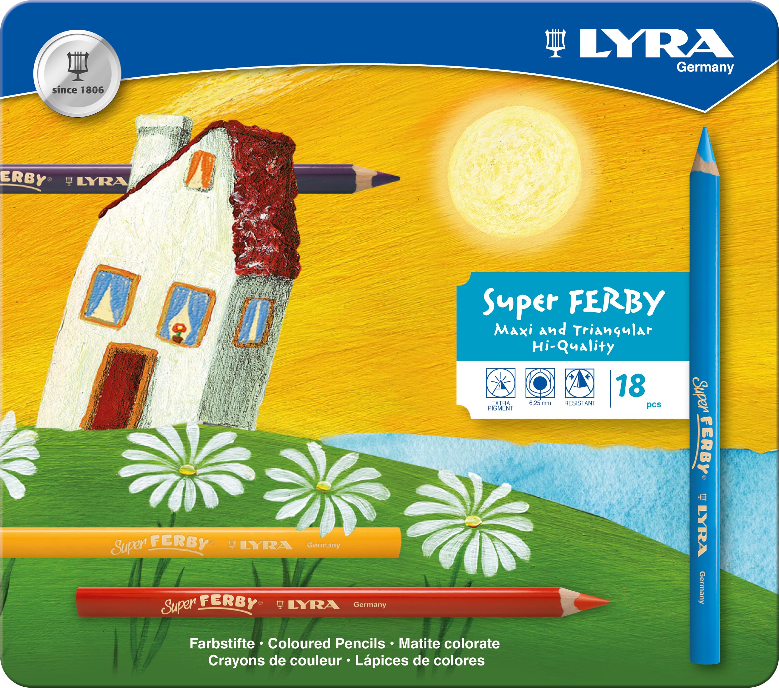 Visiter la boutique LYRA Crayons de couleur Lyra Super Ferby 1