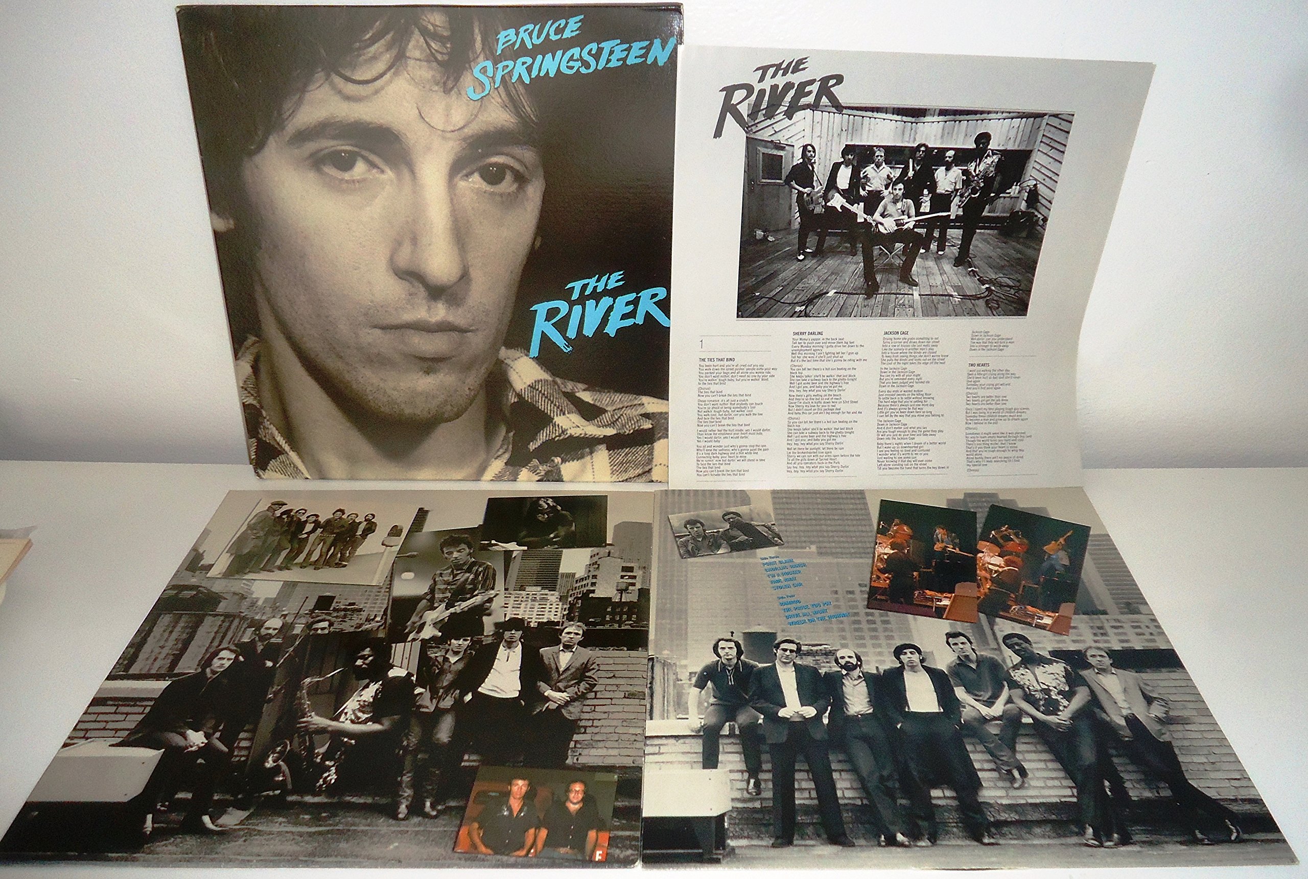 Bruce Springsteen - The River Gatefold Quadraphonic LP - 1st Original First Edition US Pressing Vinyl Record Complete W/ Inner Sleeves - Columbia Catalog # PC2 36854 - 1980 E Street band - EX/EX