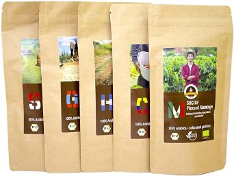 Kaffee Globetrotter - Bio Honduras Genuine Marcala - 1000 g Coarse Ground - for Stamp Jug French Press Coffee Maker - Top Coffee - Roasted Coffee from Organic Cultivation