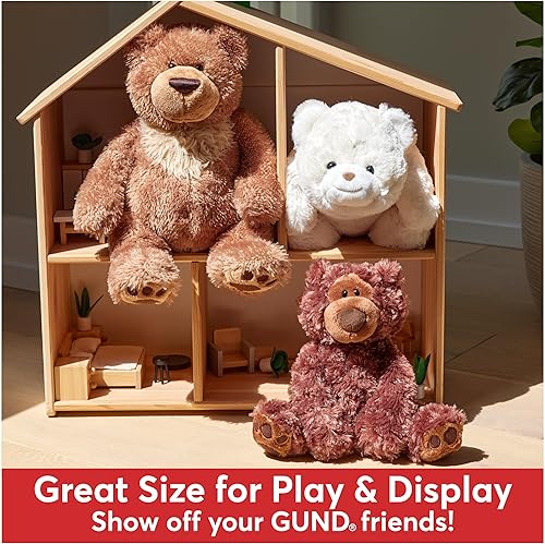 Vista 17 de Gund Snuffles - Oso de peluche, Gris Snuffles (gris),Multicolor,Snuffles (blanco)