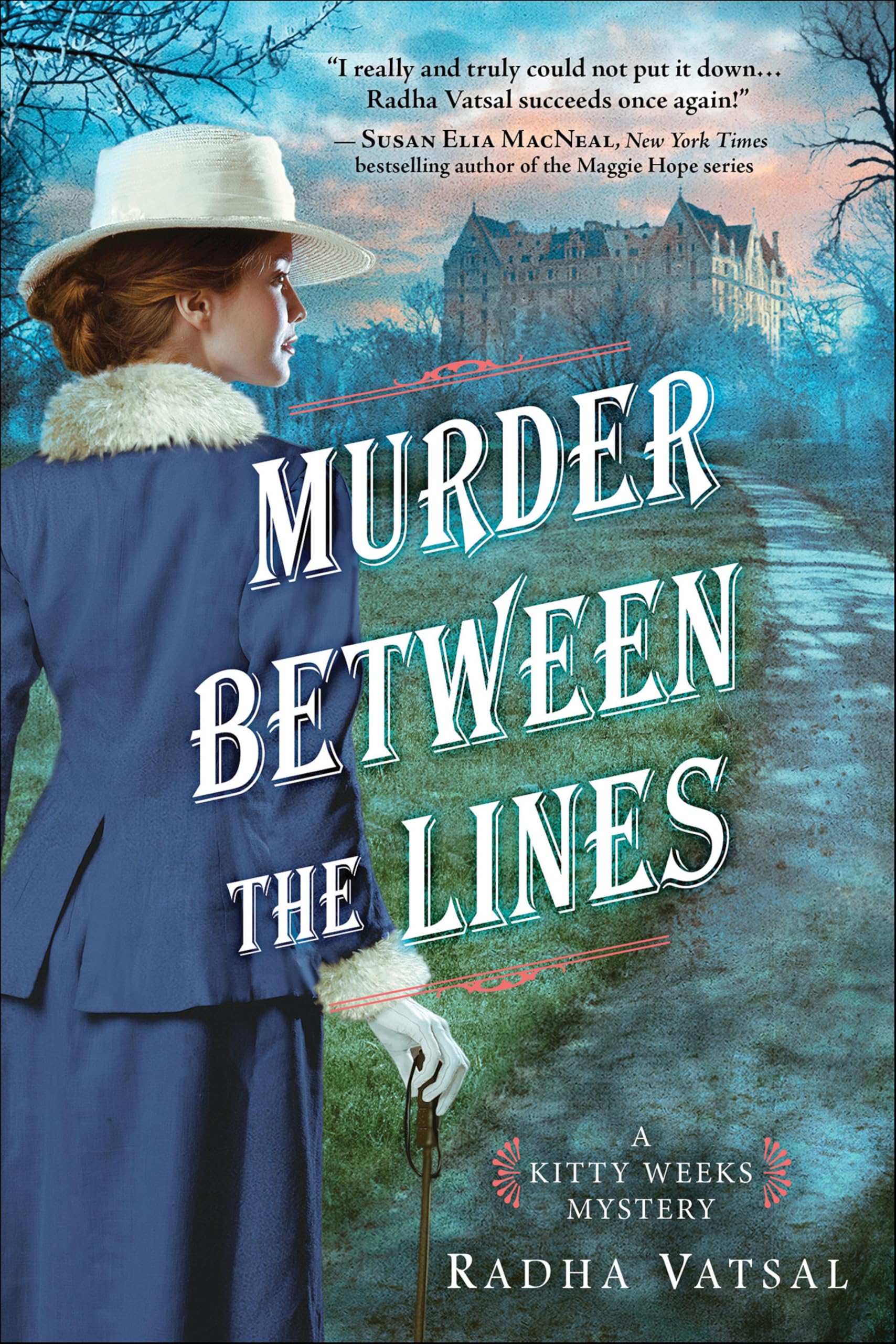 Murder Between the Lines (Kitty Weeks Mystery Book 2)