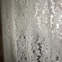 Vista 3 de Forro de cortina de ducha de 72 x 72 pulgadas, forro de plástico lavable para cortina de ducha interior de PEVA, cortinas de ducha para baño