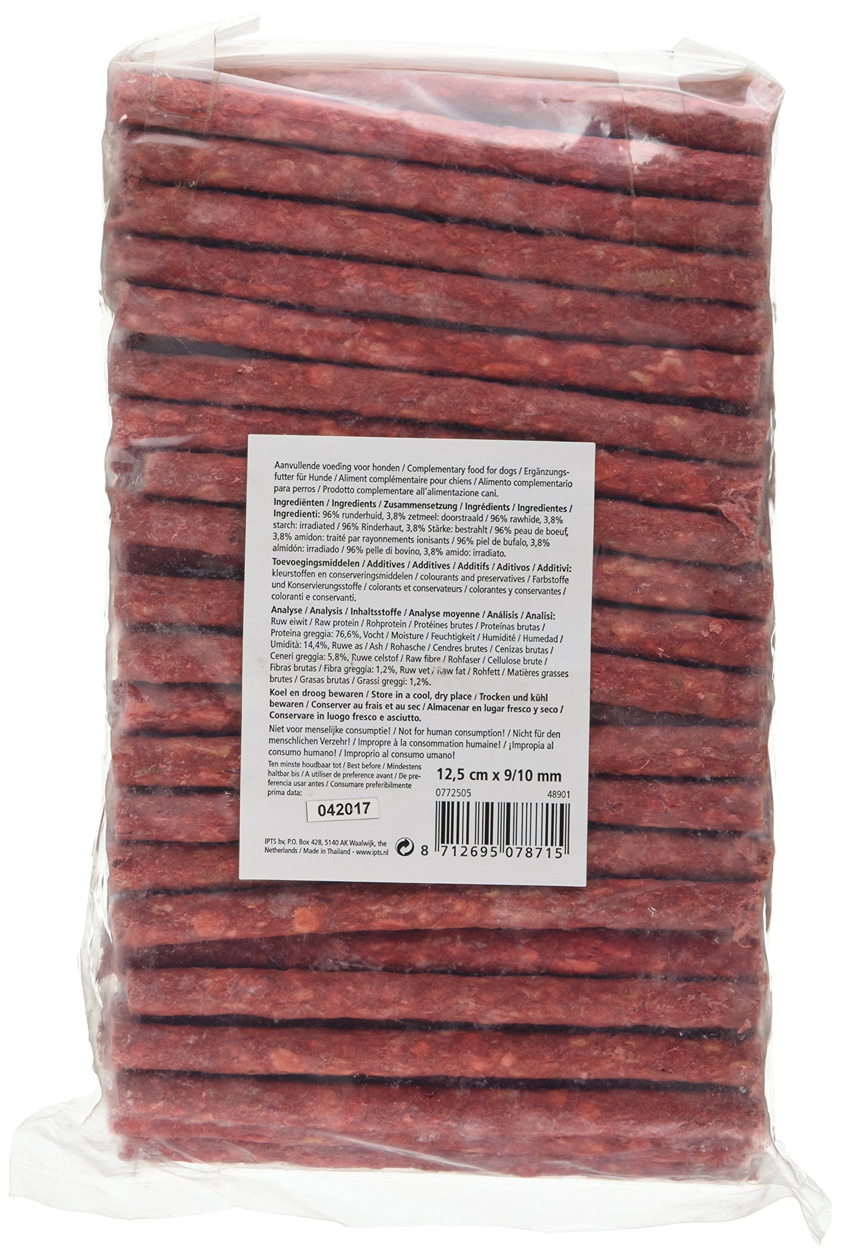 Delisnacks Thaï Munchy Lot de 100 bâtonnets de 9/10 mm Rouge