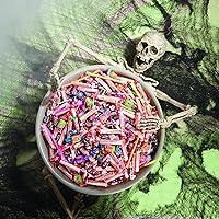 Vista 7 de Fun Express Paquete variado de dulces a granel de 1000 piezas, dulces surtidos envueltos individualmente para Halloween, recuerdos de fiesta