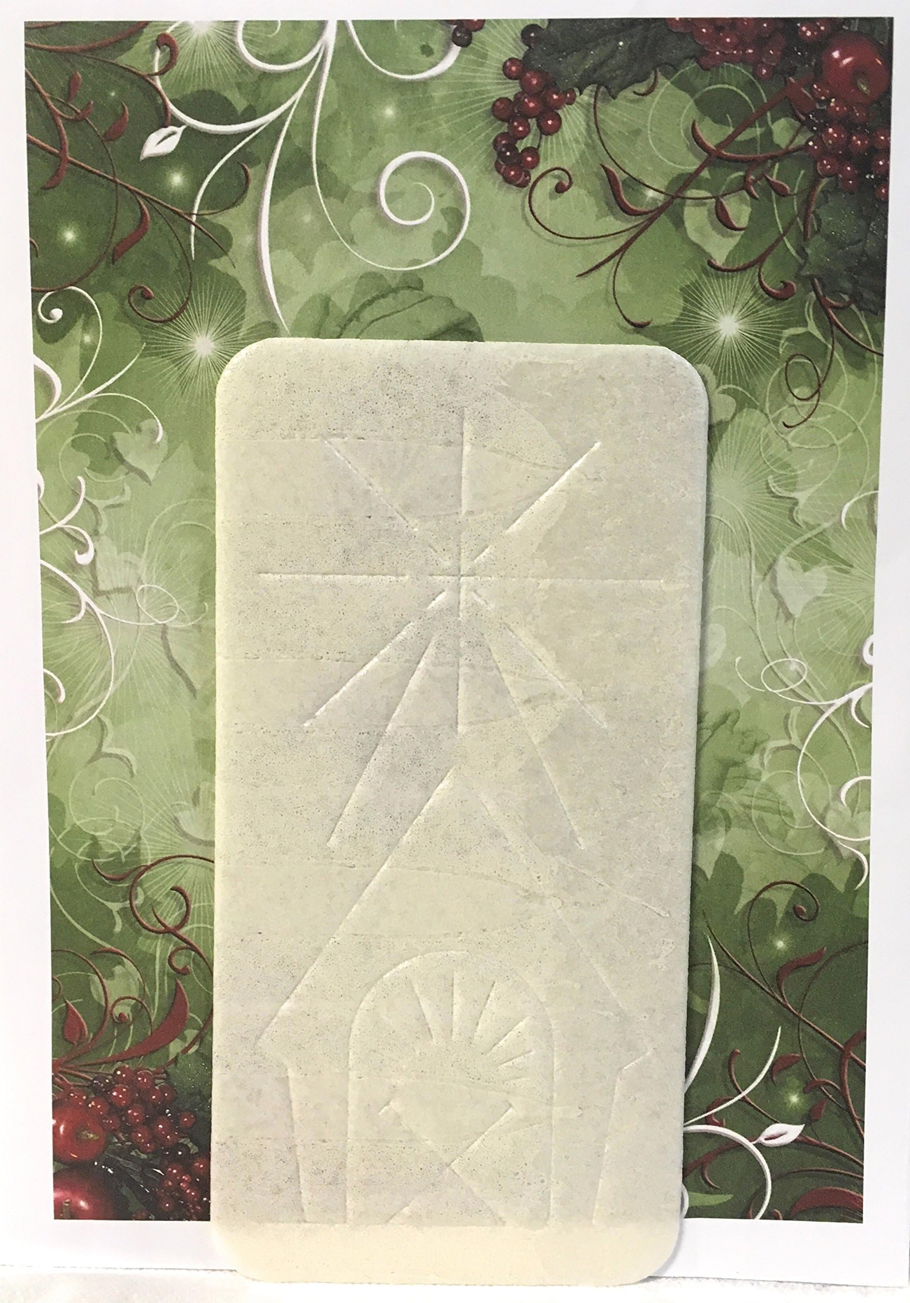 Oplatki Christmas Bread Wafer with Envelope (Single Wafer, Assorted Style)