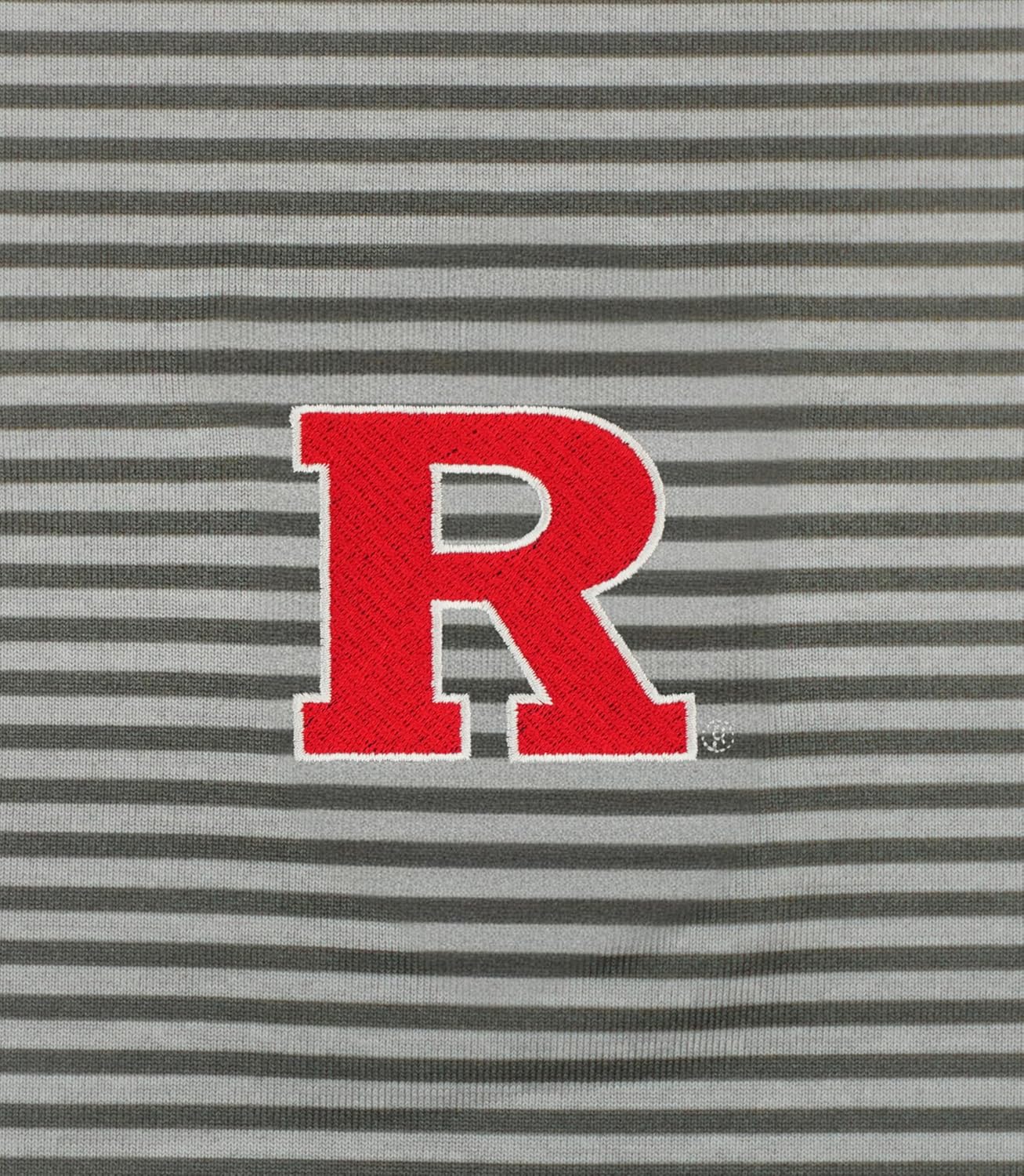 Vantage Apparel メンズ カレッジ モイスチャーウィッキング プレミアム ストレッチ フィット ストライプ ポロ