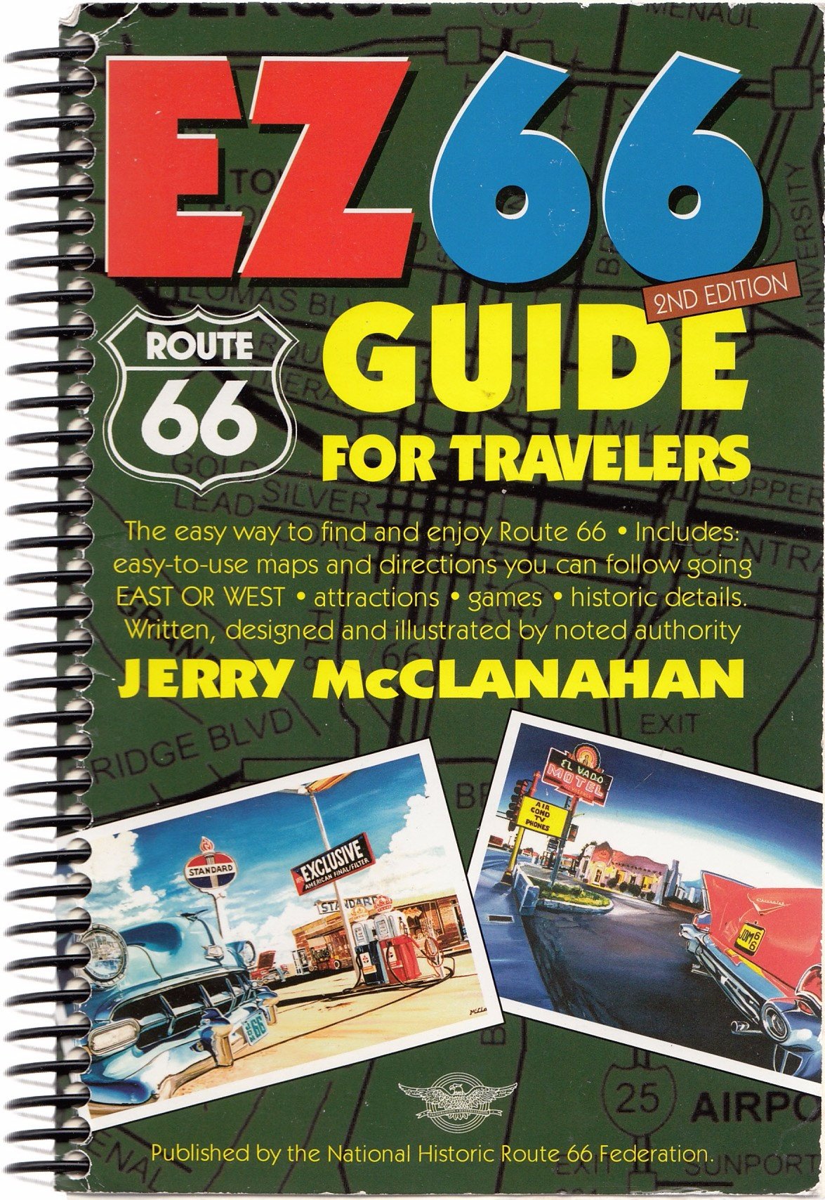 Route 66: EZ66 Guide for Travelers, 2nd Edition by Jerry Mc Clanahan (2008-08-14)