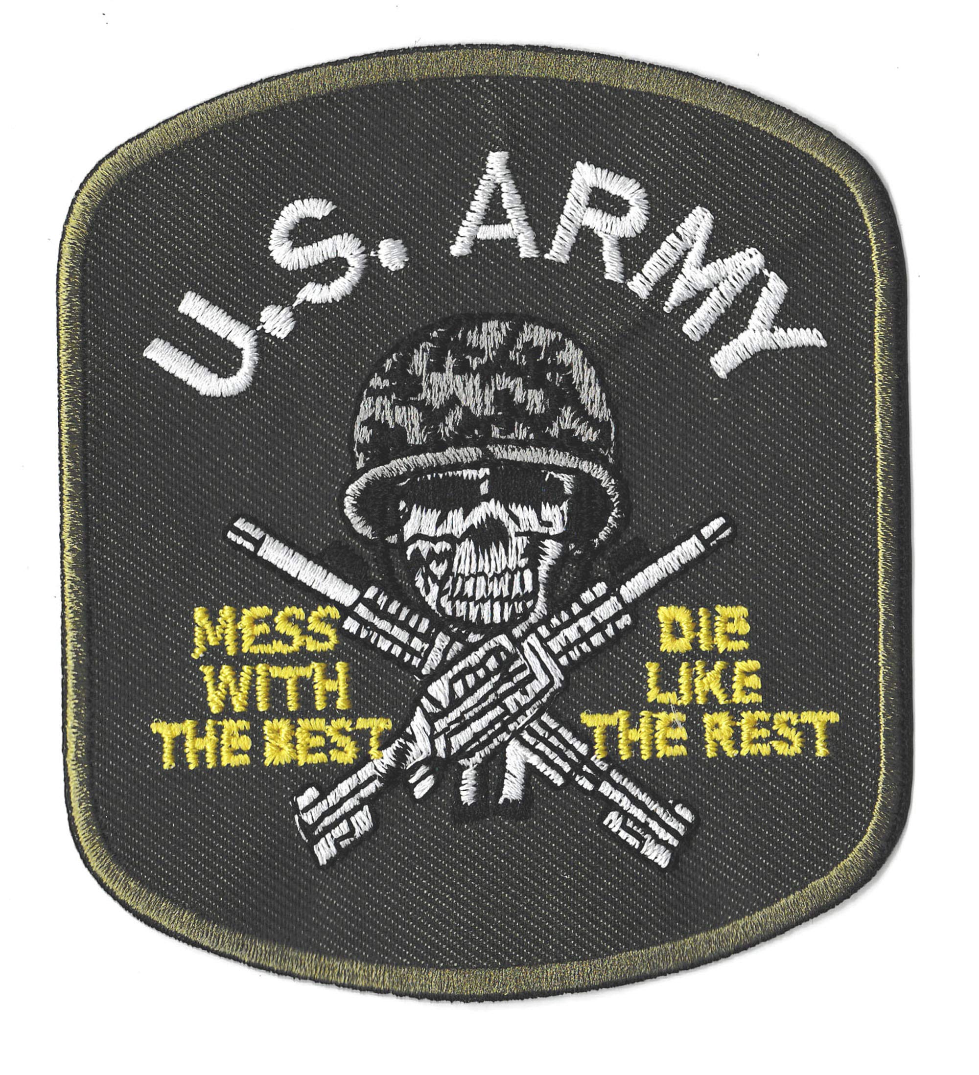 Embroidered Iron-on Patch Badge US Army Infantry Patch