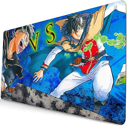 Amazon ブラッククローバーマウスパッド デスクトップパッドアニメマウスパッドゲームパッド大型デスクパッドゲーミングコンピュータキーボードパッド テーブルマット滑り止めパッド 85 90 40 ありません マウスパッド 通販