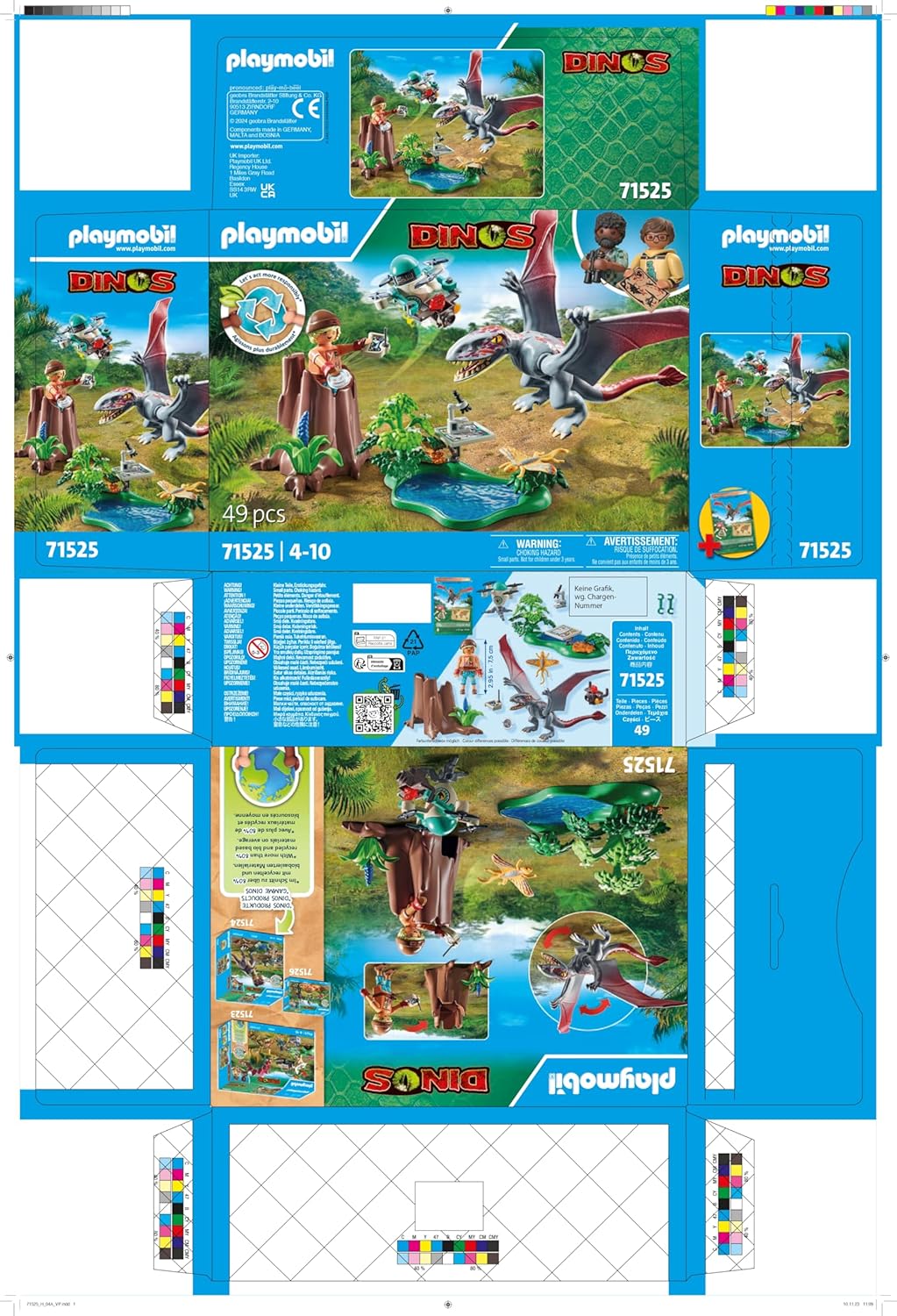 Playmobil Dinos: Observatory for Dimorphodon