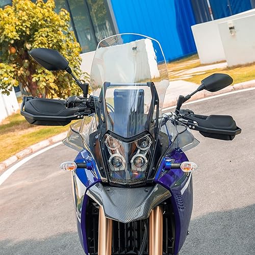 Parabrisas delantero de motocicleta compatible con Yamaha Tenere700 Tenere XTZ 700 T700 2019 2020 2021 2022 2023 2024 Adventure Wind Protector