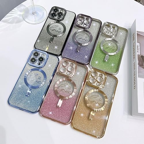 Miniatura 8 de Misscase Funda magnética para iPhone 15 Pro Max compatible con MagSafe, protección completa, delgada, a prueba de golpes, elegante, antiarañazos,