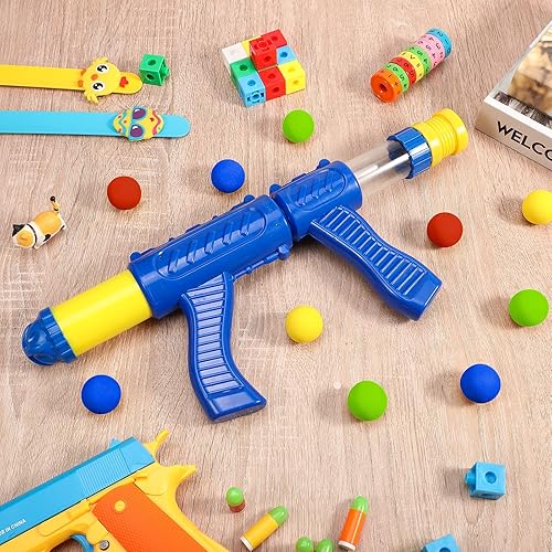 Miniatura 6 de Sumind 48 bolas de espuma a granel, bolas de repuesto de balas de espuma suave, paquete de repuesto para pistolas blasters para niños, juegos de
