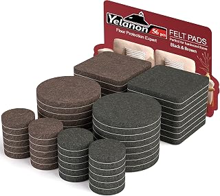 Felt Furniture Pads for Hardwood Floors -Yelanon Felt Pads for Chair Legs
