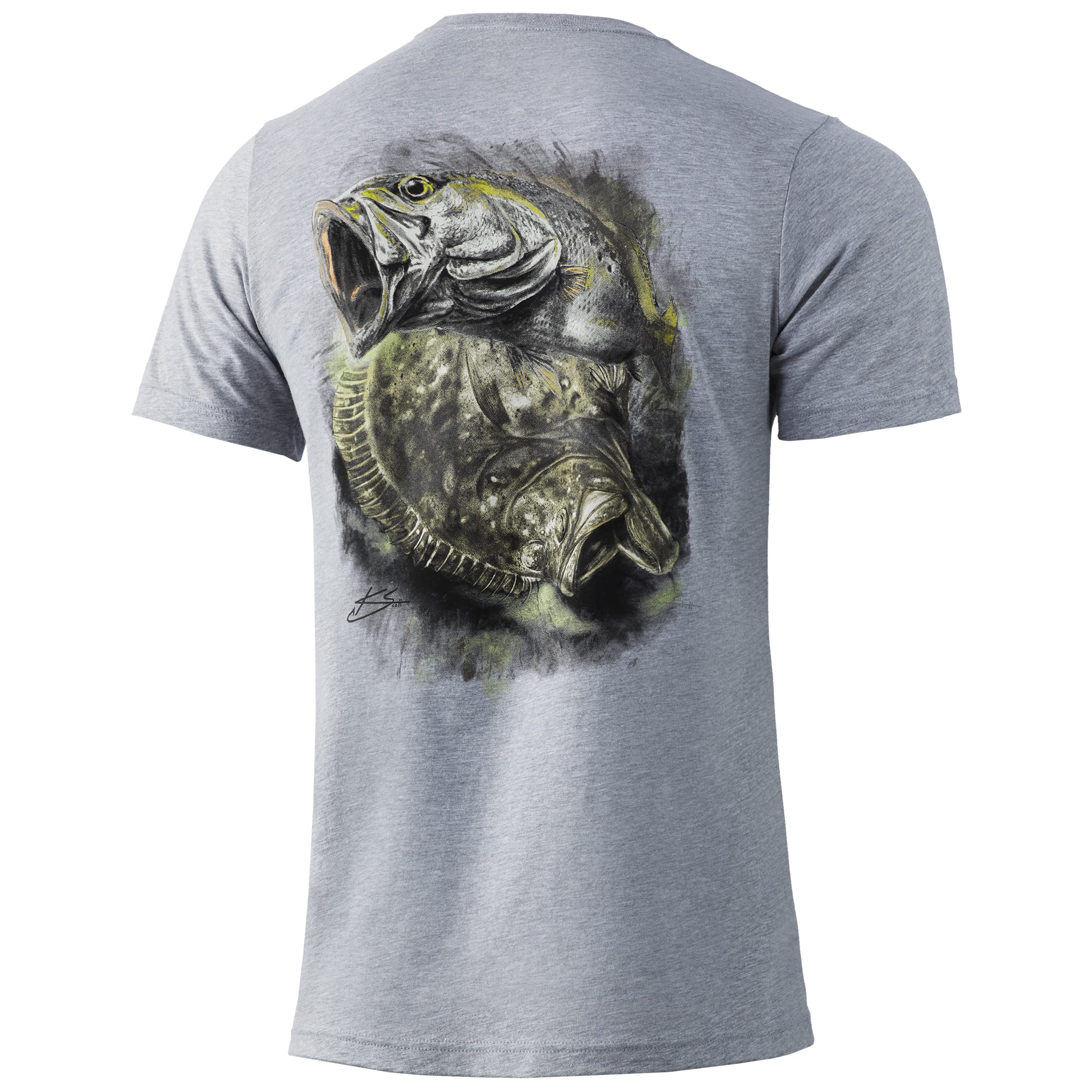 HUK Mens Performance Fishing Logo Tee, Short Sleeve T-Shirt for Men — view 30