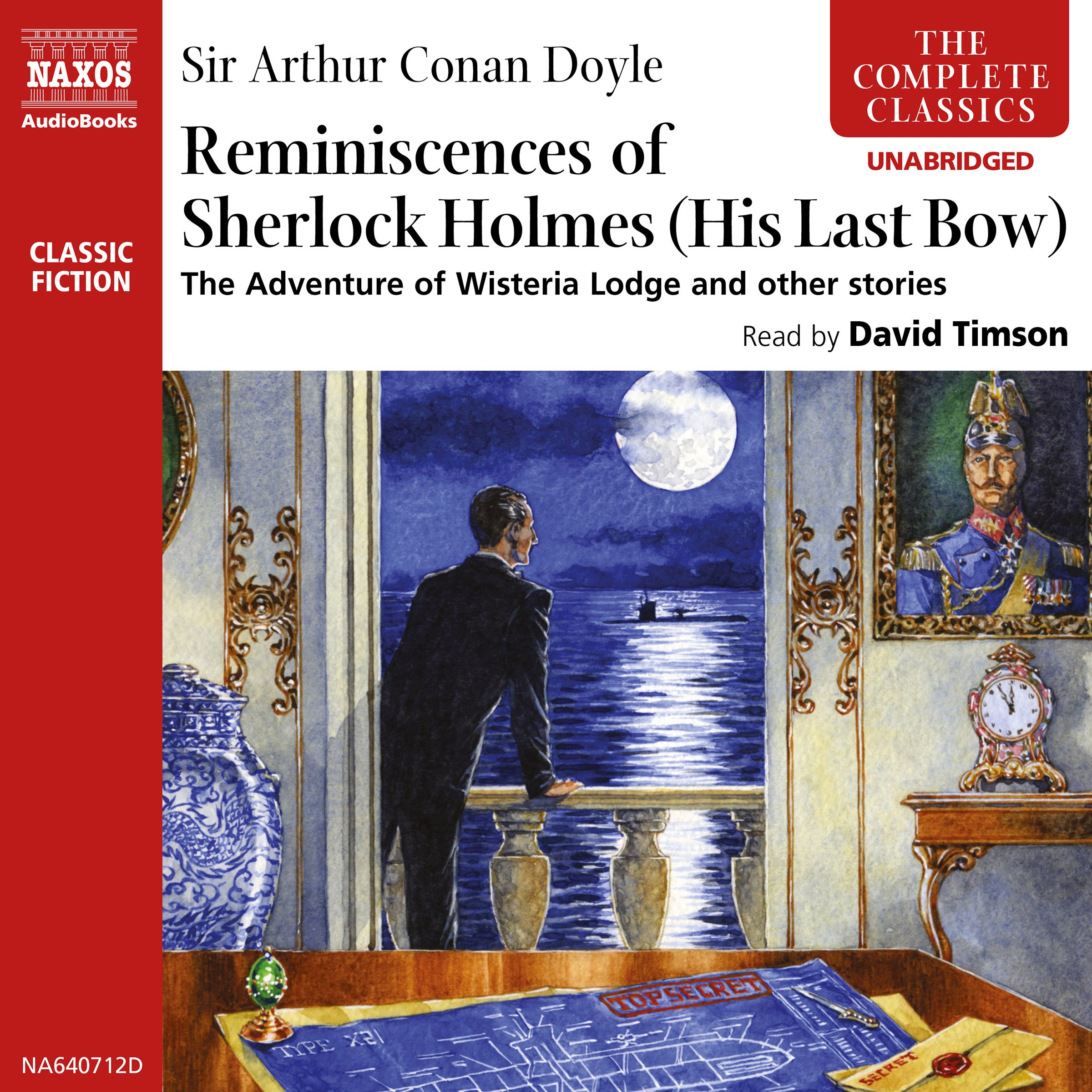 Cover art for The Reminiscences of Sherlock Holmes