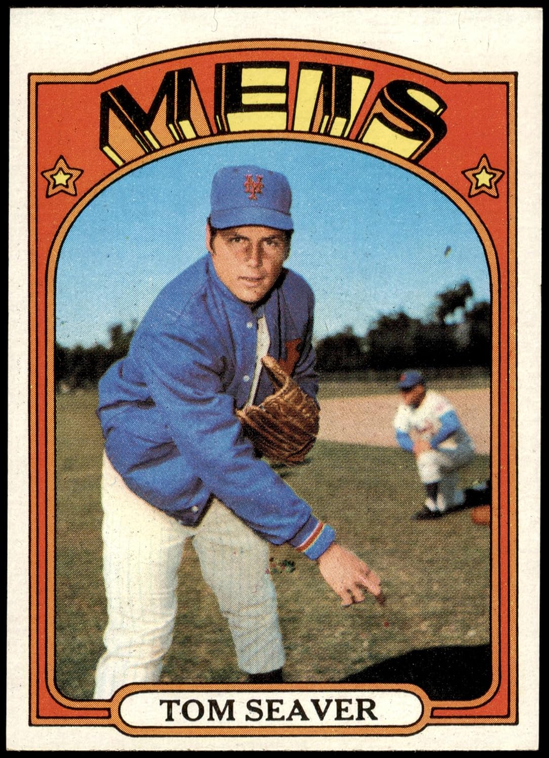 Baseball MLB 1972 Topps #445 Tom Seaver EX/NM Mets