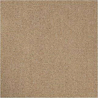 50x50 cm Teppichfliesen, zur Selbstverlegung — 20 Fliesen pro Packung (5 Quadratmeter) — strapazierfähig — geeignet für Wohnungen, Büros, Apartments und Gewerberäume (Beige)