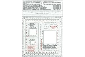 Stevenson Protractor for Precise Engineering and Architectural Measurements