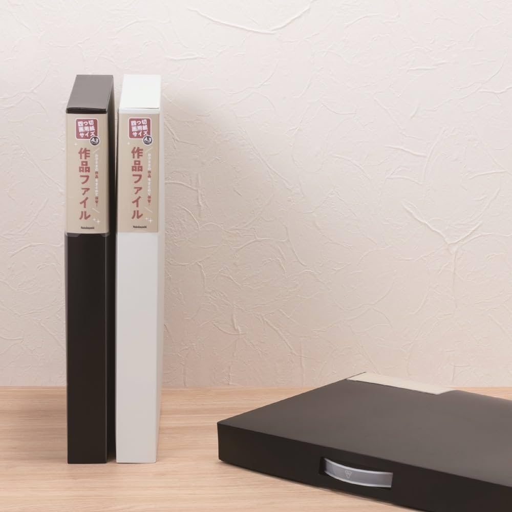 Amazon | ナカバヤシ 作品ファイル A3 四つ切判/7P ホワイト SF