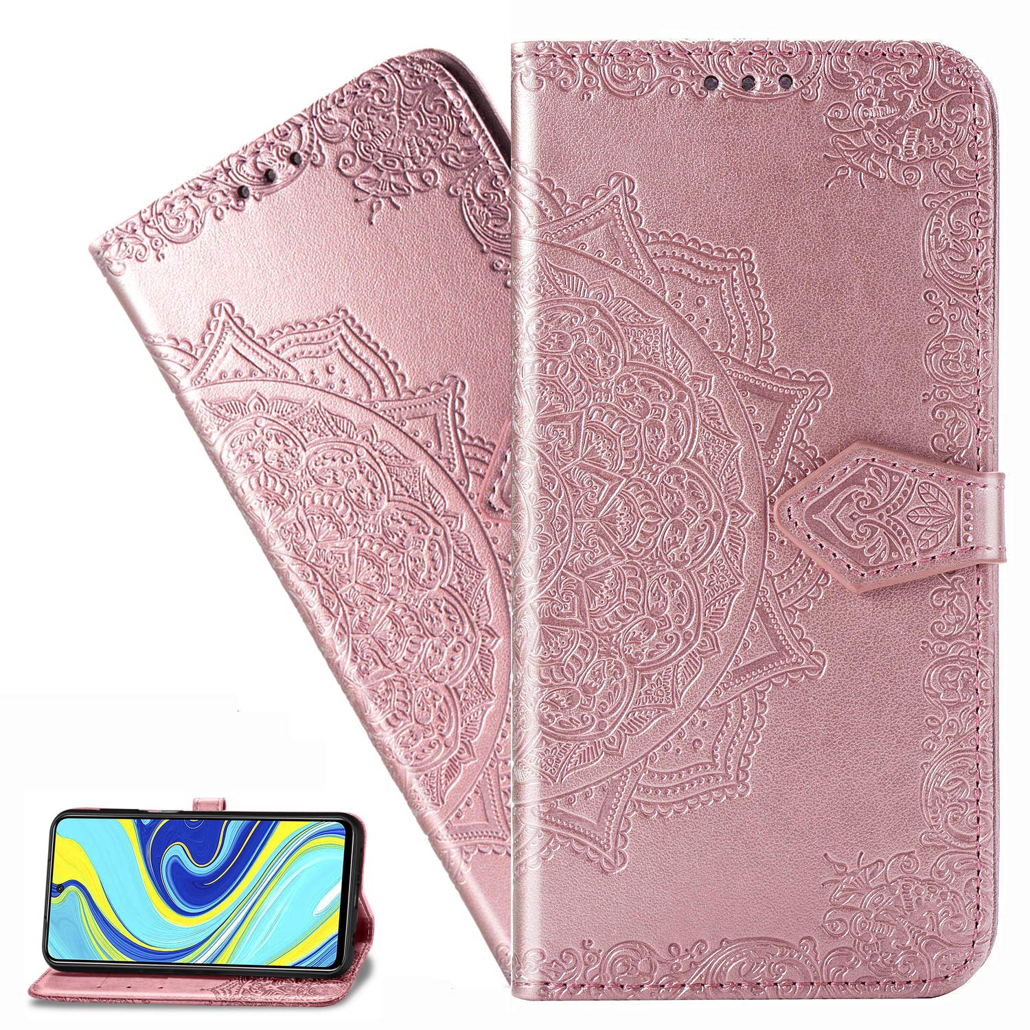 LEMAXELERS Custodia Galaxy A21S Cover Portafoglio