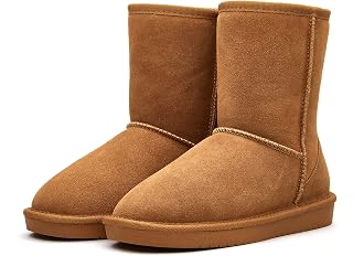 Women's Mid Calf Classic Mid Calf Winter Comfort Warm Snow Boots