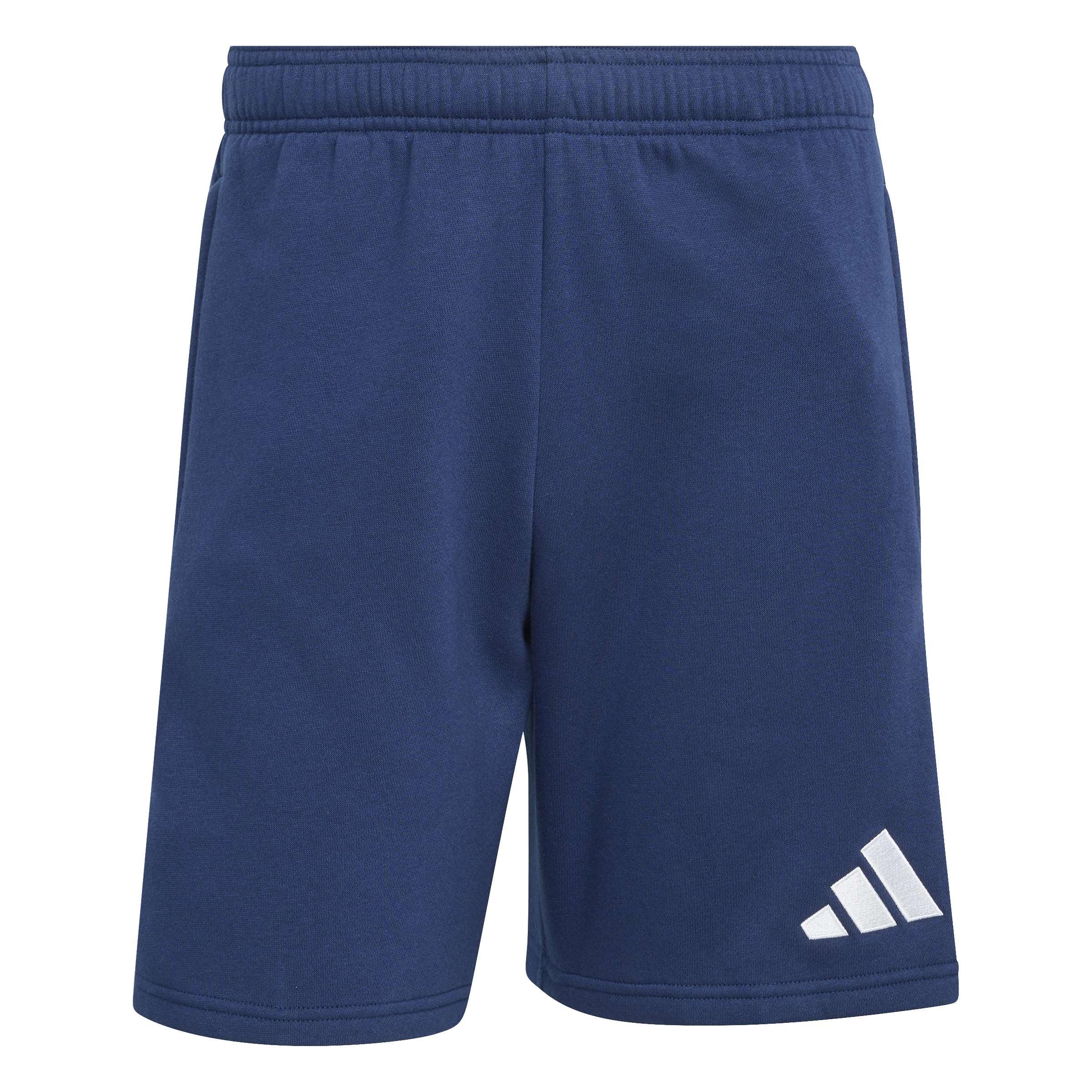 adidas Men's Entrada26 Sweat Shorts, Team Navy Blue 2/White, S