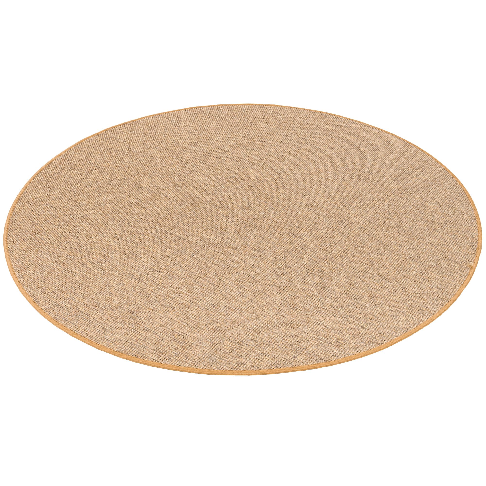 Snapstyle Natur Sisal-Optik Teppich Taff Nuss Rund 7 Größen