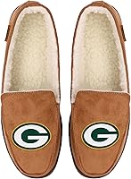 Vista 281 de FOCO Mens NFL Team Logo Moccasin Slippers